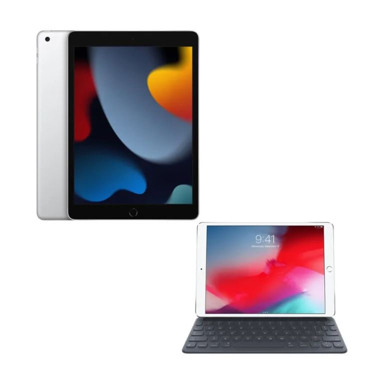 Ipad 256gb 9na Gen + Teclado Español - Gris Espacial