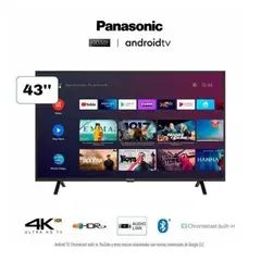 PANASONIC - Televisor LCD 4K UHD Smart 43" - TC-43HX550P