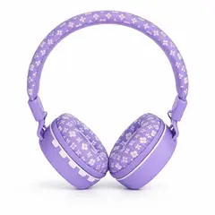 GENERICO - Audífonos Inalámbricos AKZ 605 Retro Tipo Vincha Plegable Lila