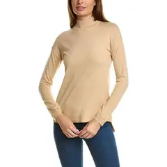 GENERICO - Polo Camiseta Calentador térmico para mujer cuello alto cafarena