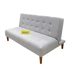TEMEL - Sofá Cama Modelo Futón 1.80 m color Arena -