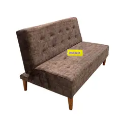 TEMEL - Sofá Cama Modelo Futón 1.80 m color Chocolate -