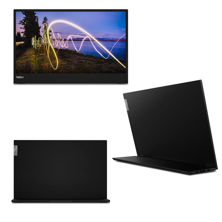 Monitor ThinkVision M15 15.6" WLED IPS 1920x1080, 2x USB-C 3.2 G1 (DP 1.2 Alt Mode)