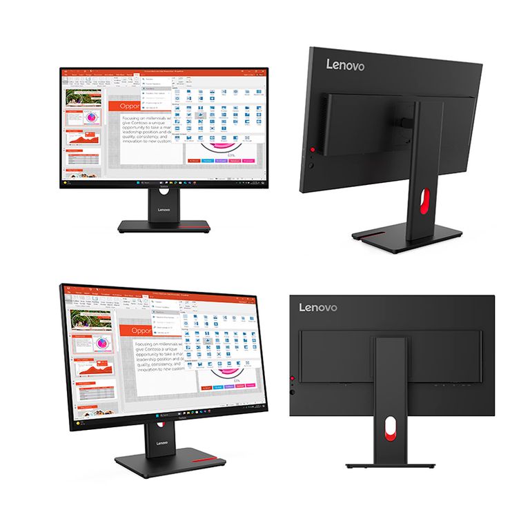 Monitor Plano ThinkVision T27-40, 27" WLED FHD IPS/HDMI/DP/VGA/USB-C/USB-B/USB-A x3