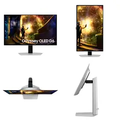 SAMSUNG - Monitor plano gaming Odyssey OLED G6, 27" QHD, 240Hz, HDMI, DP