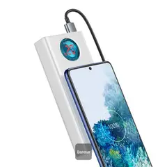 BASEUS - Power Bank Amblight 30,000mAh 65W - Blanco