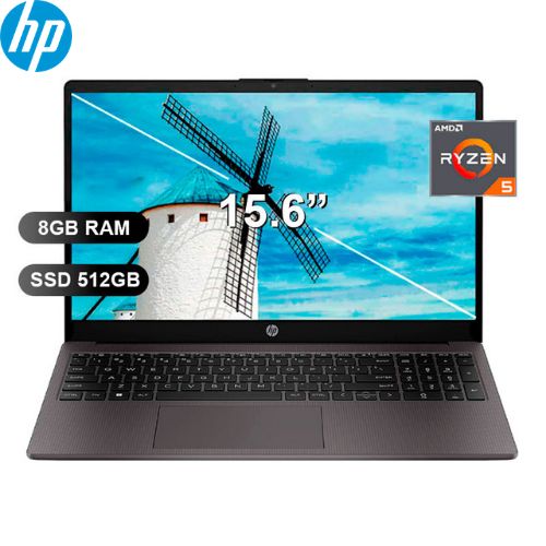 LAPTOP 255 G10 RYZEN 5 7520U 8GB SSD 512GB/ 15.6P