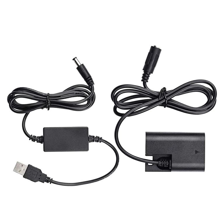 Adaptador Continuo Dummy Battery Usb Canon Lp E6 N H Ack E6