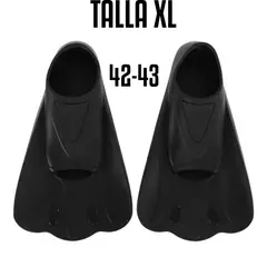 WINNER - Aleta Corta Para Natación Negra XL