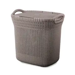 GENERICO - Cesto De Ropa Khipu 40l Reyplast Chocoterra