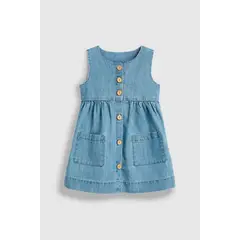 GENERICO - Vestido Jean con dos bolsillos
