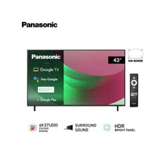 PANASONIC - Televisor Google TV 43" LED 4K UHD - TC-43NX700P