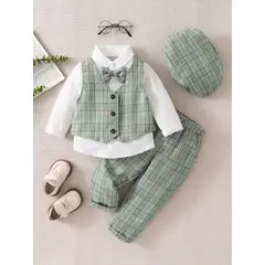 GENERICO - TRAJE TERNO DE NIÑO PARA FIESTA DE CUMPLEAÑOS