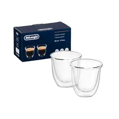 DELONGHI - Set 2 Vasos Espresso Doble Pared 90 ml