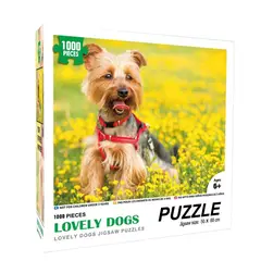 GENERICO - Rompecabezas Dog yorkshire terrier 1000 piezas