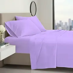 GENERICO - JUEGO DE SABANAS ALGODON PERU PIMA - N1