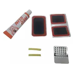 GENERICO - Kit Completo de Reparación de Llantas Parches Bicicletas Neumaticos