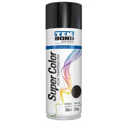 TEKBOND - SPRAY EN ALTA TEMPERATURA NEGRO MATE 350ML