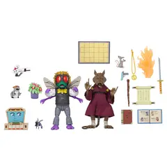 NECA - Teenage Mutant Ninja Turtles (Cartoon) - Splinter y Baxter 2 pack (Figura de 7")