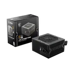 Msi - Fuente De Poder Mag A750Bn 750W 80 Plus Bronze - Eficiencia Y Rendimiento Para Tu Pc