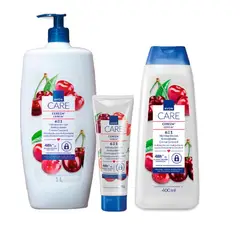 AVON - Care 6 En 1 Kit x3 Cereza Crema Cuerpo con Manos