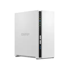 QNAP - TS-233 NAS de 2 bahías, almacenamiento eficiente y expansible, ideal para respaldo en