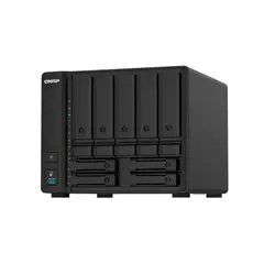 QNAP - TS-932PX-4G NAS de 9 bahías, almacenamiento expandible, alto rendimiento y conectivid