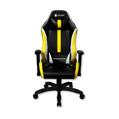 ANTRYX - Silla Gaming Nova En Color Amarillo - Comodidad Y Estilo Para Tus Sesiones De Juego