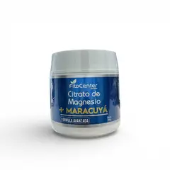GENERICO - Citrato de Magnesio Sabor Maracuyá 250 g Fitocenter – Suplemento Mineral en Polvo
