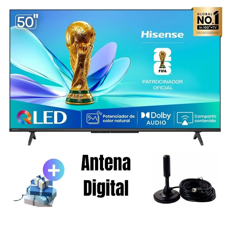 Televisor 50'' QLED FHD 50Q4SV + Ant