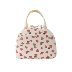 GENERICO - Lonchera Térmica Diseño Cute con Bolsillo Frontal