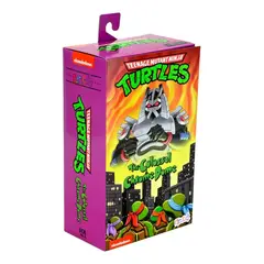 NECA - Teenage Mutant Ninja Turtles (Cartoon) - Chrome Dome Ultimate Figura de 7 pulgadas