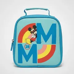 GENERICO - Lonchera Set completo Mickey mouse Celeste Para Niños