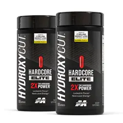 MUSCLETECH - PACK X 02 - Hydroxycut Hardcore Elite - 100 Cap
