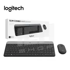 LOGITECH - Teclado MK470 Slim Grafito Negro