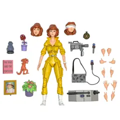 NECA - Teenage Mutant Ninja Turtles (Cartoon) - April O’Neil Figura de 7 pulgadas