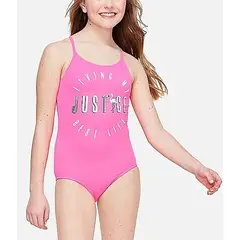 JUSTICE - Traje de baño Reversible talla 10 para niñas