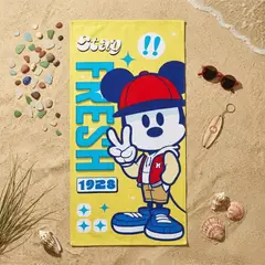 GENERICO - Toalla para Playa Ratón Joven 140x70cm