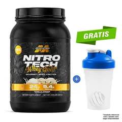MUSCLETECH - Proteína Nitro tech Protein 907 gr Vainilla + Shaker