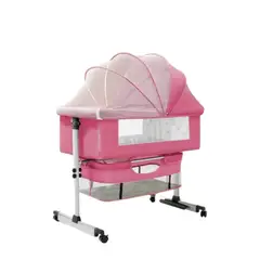 GENERICO - Cuna Colecho Mecedora 2 en 1 para Niña