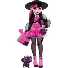MONSTER HIGH - MUÑECA DRACULAURA 1128 CM CON ACCESORIOS