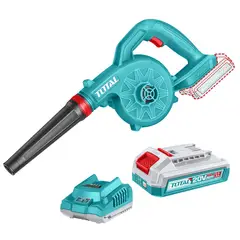 TOTAL - Sopladora 20V con 1 batería y cargador