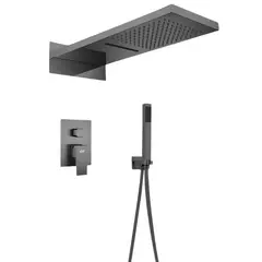 XM - MEZCLADORA MONOCOMANDO PARA DUCHA GUN GREY DOBLE SALIDA MT020D5503