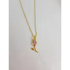 GENERICO - COLLAR STRASS TULIPAN