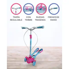 GENERICO - Scooter Tijera para niñas «FROZEN»