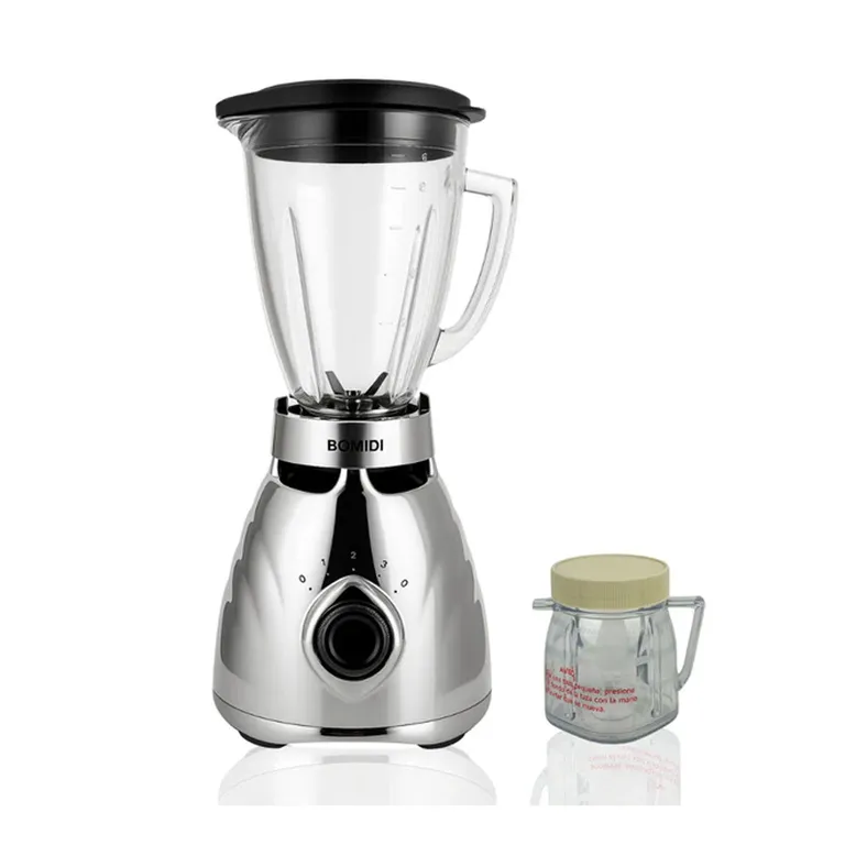 Licuadora BJ01 Silver con Vaso pequeño