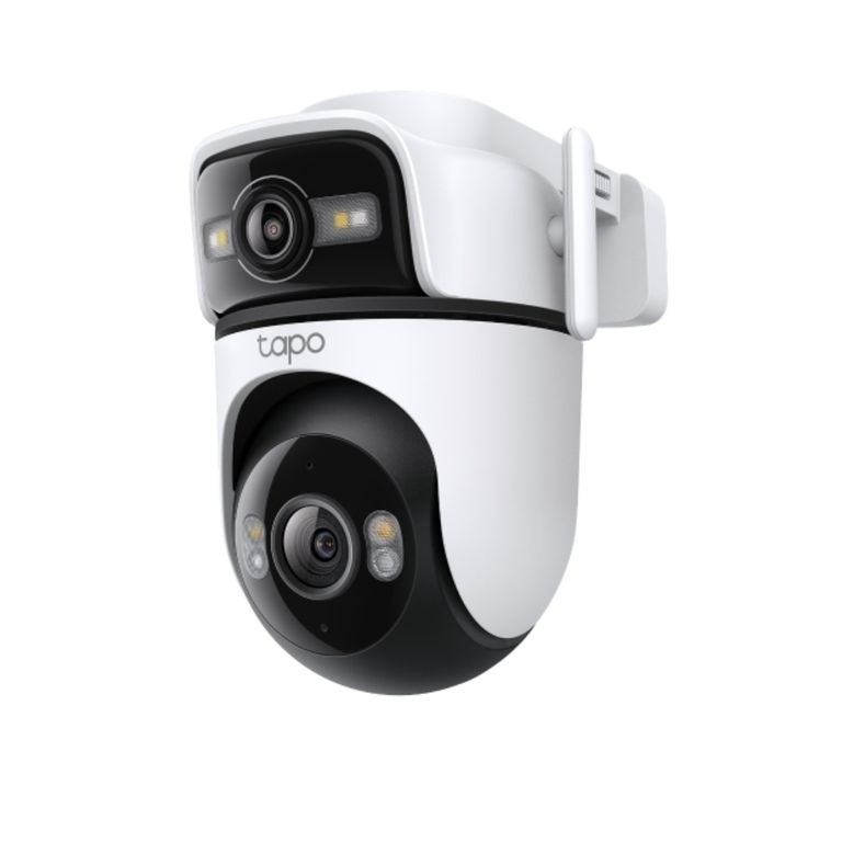 Cámara de Seguridad WiFi Exterior TP-Link Tapo C545D 2K 3MP Dual Lente IP66 con Seguimiento IA