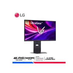 LG - MONITOR UltraGear 27G850A-B IPS, UHD 4K, DUAL MODE 4K 240Hz FHD 480Hz, 1ms