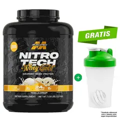 Muscletech - Nitro Tech Whey Protein Vainilla Cream 2.27 kg Polvo Oral