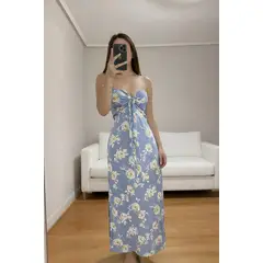 GENERICO - VESTIDO ESTRAPLE CON COPA PARA DAMA DE VERANO